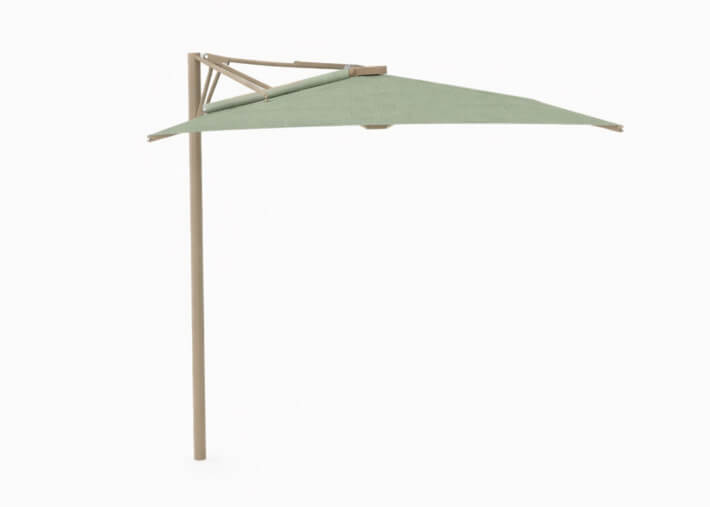 Parasol déporté carré 2 tailles 14 coloris...
