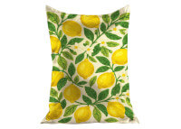 Pouf flottant xl citron 130x160 pour piscine ou terrasse par MX Home