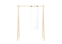 Penderie avec miroir design 2 coloris hongi par Karup