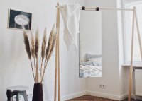 Penderie avec miroir design 2 coloris hongi par Karup