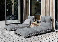 Matelas de sol d'extérieur blanc beige ou gris Sit & Sleep Out par Karup