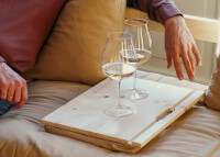 Tablette de travail mobile avec coussin - BFF par Karup