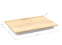Tablette de travail mobile avec coussin - BFF par Karup