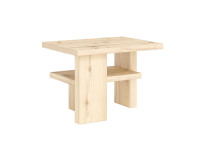 Table d'appoint en bois de pin 2 coloris Japan Side par Karup