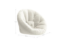 Pouf original d'intérieur 13 coloris Nido par Karup