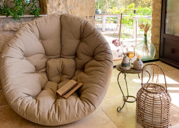 Pouf original d'intérieur 13 coloris Nido par Karup 2
