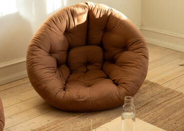 Pouf original d'intérieur 13 coloris Nido par Karup