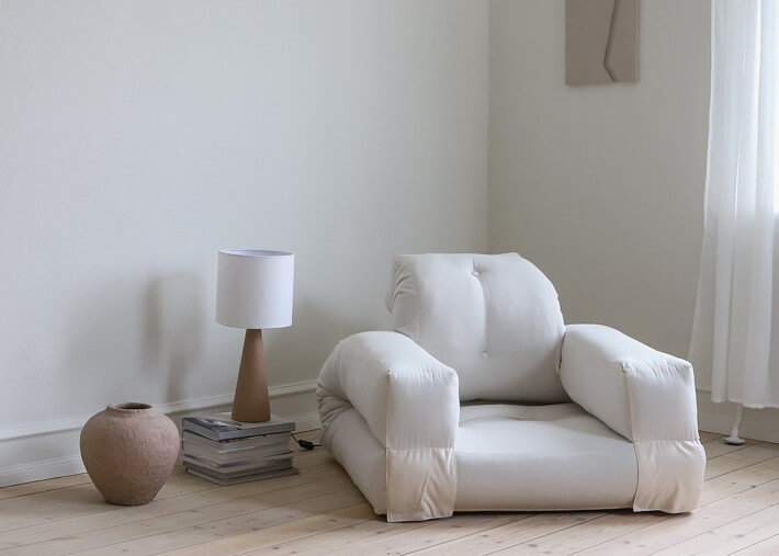 Fauteuil convertible en lit 90x200 - 13 coloris...