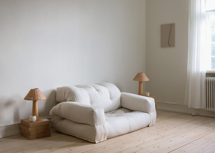 Fauteuil convertible en lit 90x200 - 13 coloris...
