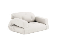 Canapé-lit 140x200 confortable et gain de place 13 coloris Hippo Karup