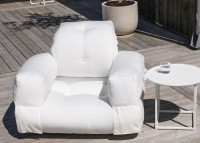 Fauteuil de jardin convertible en matelas 90x200 - 3 coloris Hippo par Karup