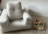 Fauteuil convertible en couchage 90x190 - 13 coloris Cube par Karup