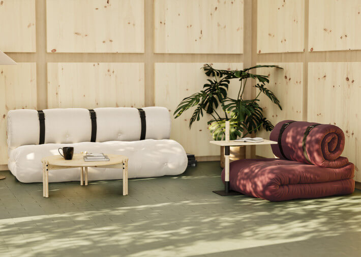 Fauteuil convertible en couchage 70x200 - 13...