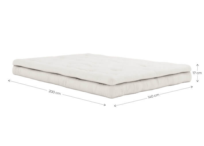 Canapé futon convertible 13 coloris Buckle-up...