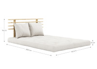 Canapé futon convertible 13 coloris Shin Sano par Karup