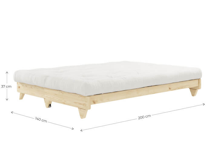 Canapé convertible en lit 140x200 - 13 coloris...