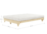 Canapé convertible en lit 140x200 - 13 coloris Fresh par Karup