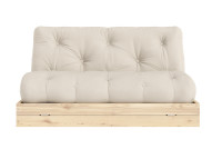Canapé lit 2 places en bois de pin 13 coloris Flip par Karup