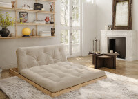 Canapé lit 2 places en bois de pin 13 coloris Flip par Karup
