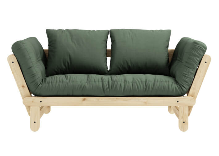 Canapé lit design couchage 75x200 - 13 coloris...