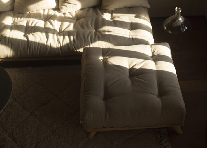 Pouf confortable 90x100 - 13 coloris Senza par...