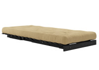 Canapé convertible en lit 90x200 en bois noir 13 coloris - Roots Karup