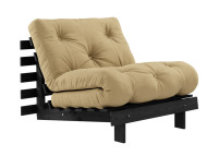 Canapé convertible en lit 90x200 en bois noir 13 coloris - Roots Karup