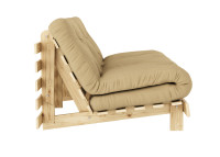 Canapé lit gain de place couchage 140 ou 160 en bois clair 14 coloris Roots Karup