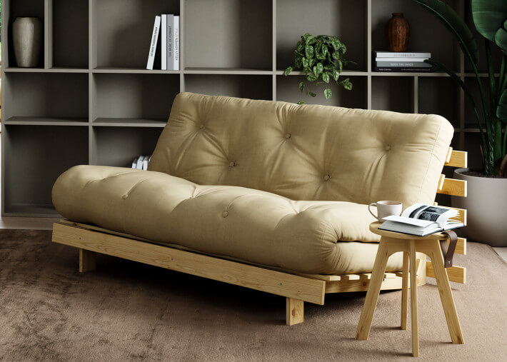 Canapé lit gain de place couchage 140 ou 160 en...