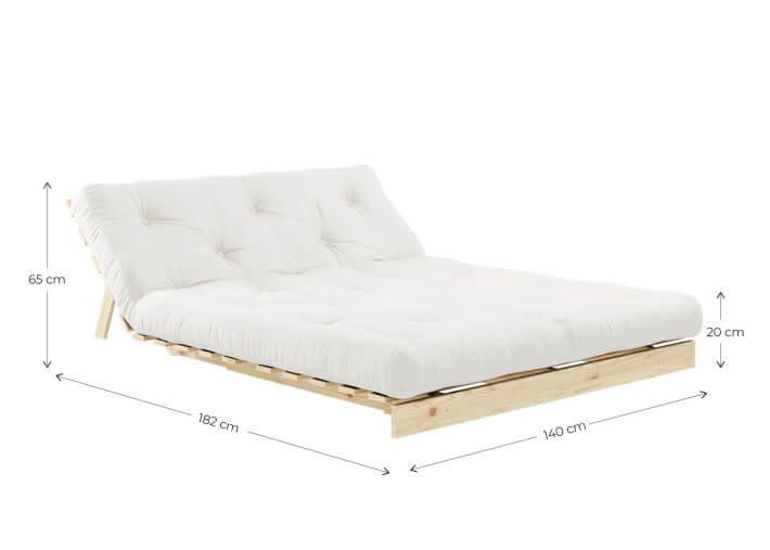 Canapé lit gain de place couchage 140 ou 160 en...