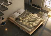 Matelas futon en coton et polyester 5 tailles - Traditional par Karup