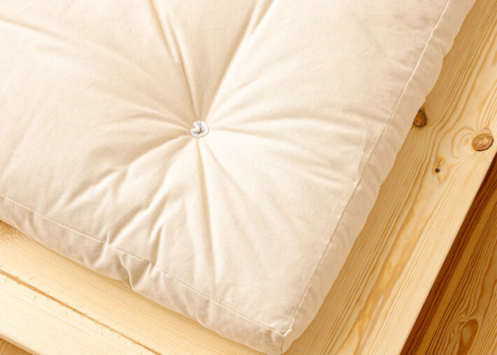 Matelas futon en coton et polyester 5 tailles -...