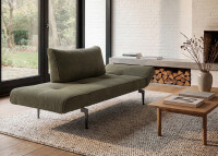 Méridienne lit 1 place pieds métal laser Zeal Innovation Living