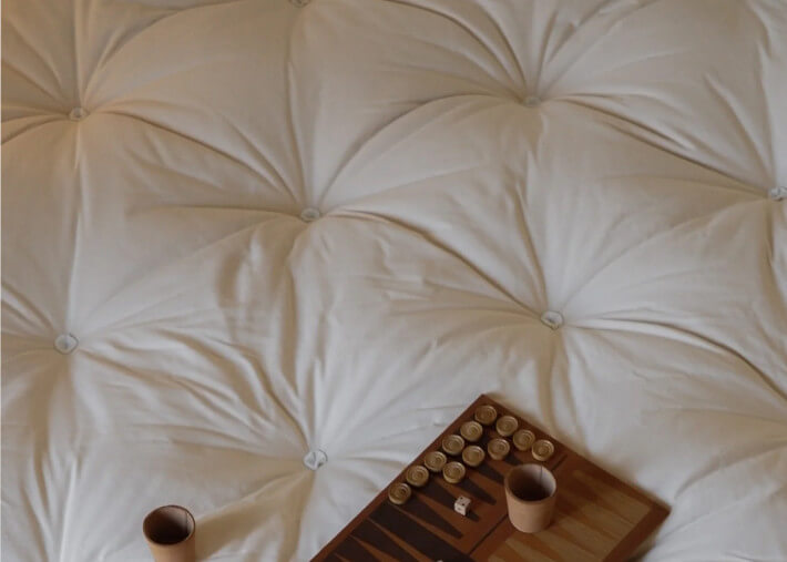 Matelas futon blanc ou noir 5 tailles Triple...