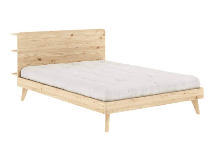 Sommier avec tete de lit 3 tailles 2 coloris...
