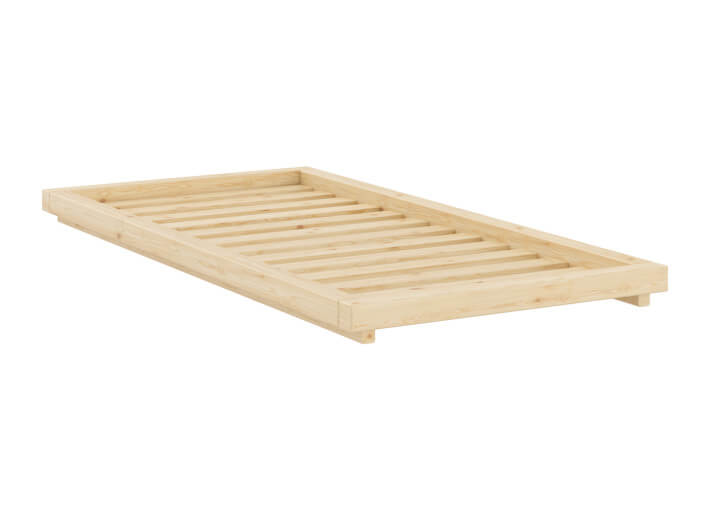 Sommier de lit au design minimaliste en pin 5...
