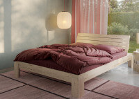 Sommier de lit avec repose tête et coffre 3 tailles Layers par Karup