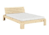 Sommier de lit avec repose tête et coffre 3 tailles Layers par Karup