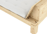 Sommier de lit avec repose tête et coffre 3 tailles Layers par Karup