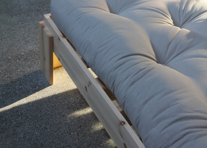 Sommier de lit avec banc et coffre 3 tailles...