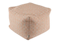 Pouf d'extérieur carré rose - Lara par Angel des montagnes