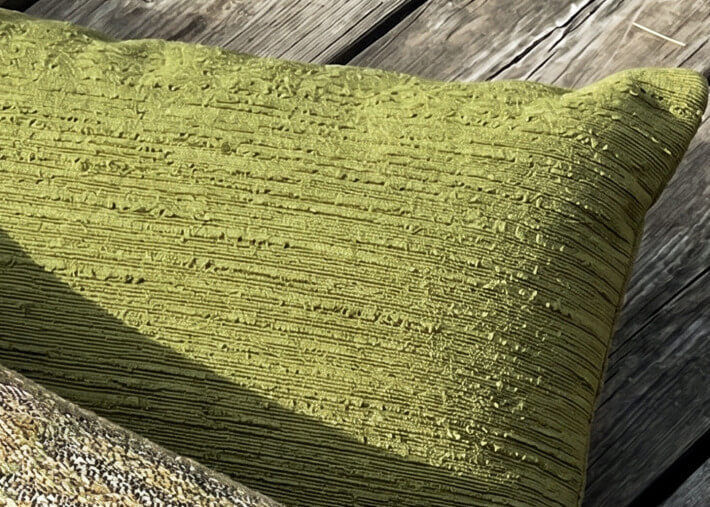Coussin d'extérieur vert 3 tailles Giulia par...