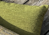 Coussin d'extérieur vert 3 tailles Giulia par Angel des montagnes