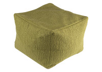 Pouf de jardin carré vert - Giulia par Angel des montagnes