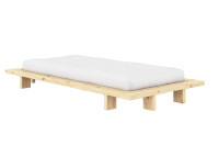 Sommier en bois de pin naturel 5 tailles - Japan par Karup
