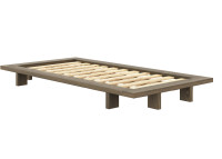 Sommier en bois de pin foncé 5 tailles - Japan par Karup