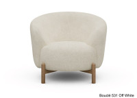 Fauteuil crapaud pieds chêne - 53 coloris - Gran par Scandinavian Upholstery