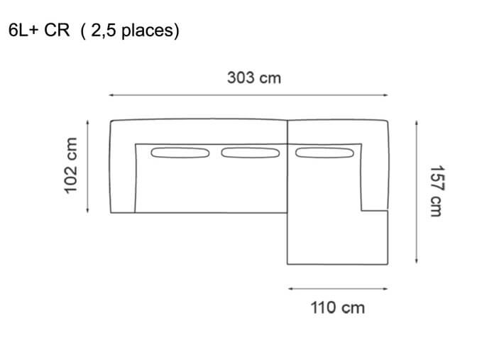 Canapé d'angle confortable et cosy - Ingvar par...
