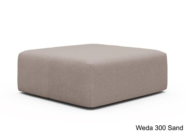Pouf design et confortable 110x102 - Ingvar par...