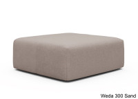 Pouf design et confortable 110x102 - Ingvar par Scandinavian Upholstery